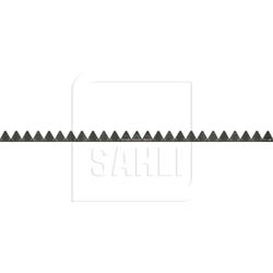Couteau pour Rapid 190 cm 25 sections faucilées sans plaques de débourrage pour barre de coupe avec dispositif de coupe à gauche