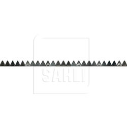 Couteau pour Rapid 190 cm 25 sections faucilées 5 plaques de débourrage pour barre de coupe avec dispositif de coupe à gauche