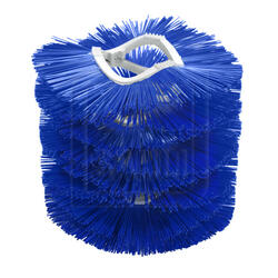 Bürstenringe blau zu Pfahlbürste maxi, 8 Stück