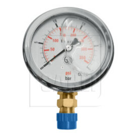 Manomètre à pression type Minimess Ø 63 mm 1/4 filetage BSP