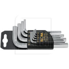 Stiftschlüsselsatz für Innensechskant 1,5 - 10 mm
