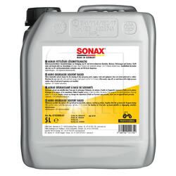 SONAX AGRAR Dissolvant gras, contenant des solvants, 5 l