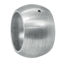 Sphère en aluminium pour raccords joints à rotule