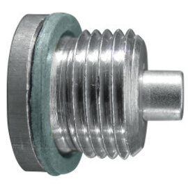 Verschlussschraube BSP-Gewinde mit Magnet und Innensechskant