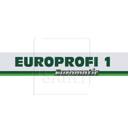 Abziehbild "EUROPROFI 1", 495.523