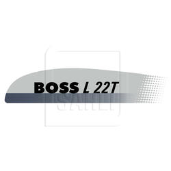 Abziehbild "BOSS L 22 T", 495.538.0004