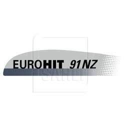 Abziehbild "EUROHIT 91NZ", 495.888.0014