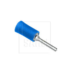 Stiftstecker isoliert blau für Kabel 1.5-2.5mm²