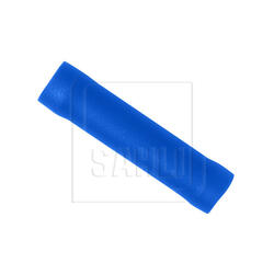 Connecteur droit isolé bleu pour câble 1.5-2.5mm²
