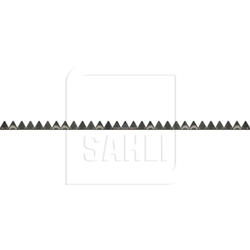 Couteau pour Rapid 220 cm 29 sections faucilées 8 plaques de débourrage pour barre de coupe avec 2 sabots extérieurs V2