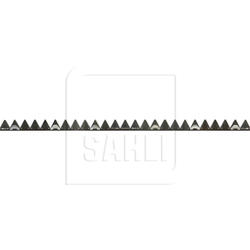 Couteau pour Rapid 190 cm 25 sections faucilées 6 plaques de débourrage pour barre de coupe avec 2 sabots extérieurs