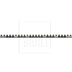 Couteau pour Rapid 190 cm 25 sections faucillées 8 plaques de débourrage pour barre de coupe avec 2 sabots extérieurs
