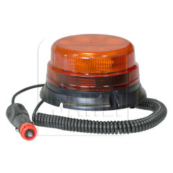LED Drehleuchte 12/24V mit Magnet und Spiralkabel