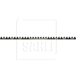 Couteau AESA 220 cm 29 sections faucillées 8 plaque de débourrage pour 2x sabot