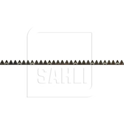 Couteau pour Rapid 220 cm 29 sections faucilées 8 plaques de débourrage pour barre de coupe avec 2 sabots extérieurs V1
