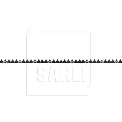 Couteau pour Rapid 250 cm 33 sections faucilées 8 plaques de débourrage pour barre de coupe avec 2 sabots extérieurs