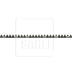 Couteau pour Rapid 190 cm 25 sections faucilées 6 plaques de débourrage pour barre de coupe avec 2 sabots extérieurs