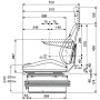 Siège Cobo suspension pneumatique SC76/M97